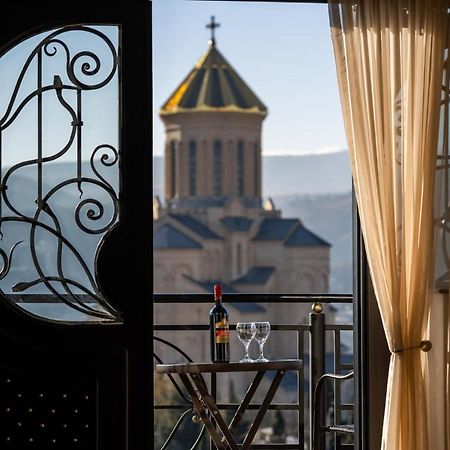 Siberia Hotel Tiflis Exterior foto View from the hotel